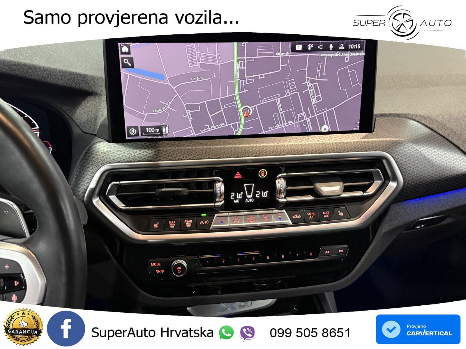 BMW X3 30d xDrive Steptronic M Sport LED+GR SJED+ACC