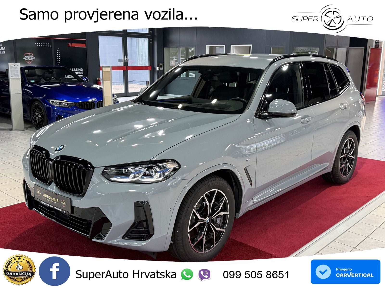 BMW X3 30d xDrive Steptronic M Sport LED+GR SJED+ACC