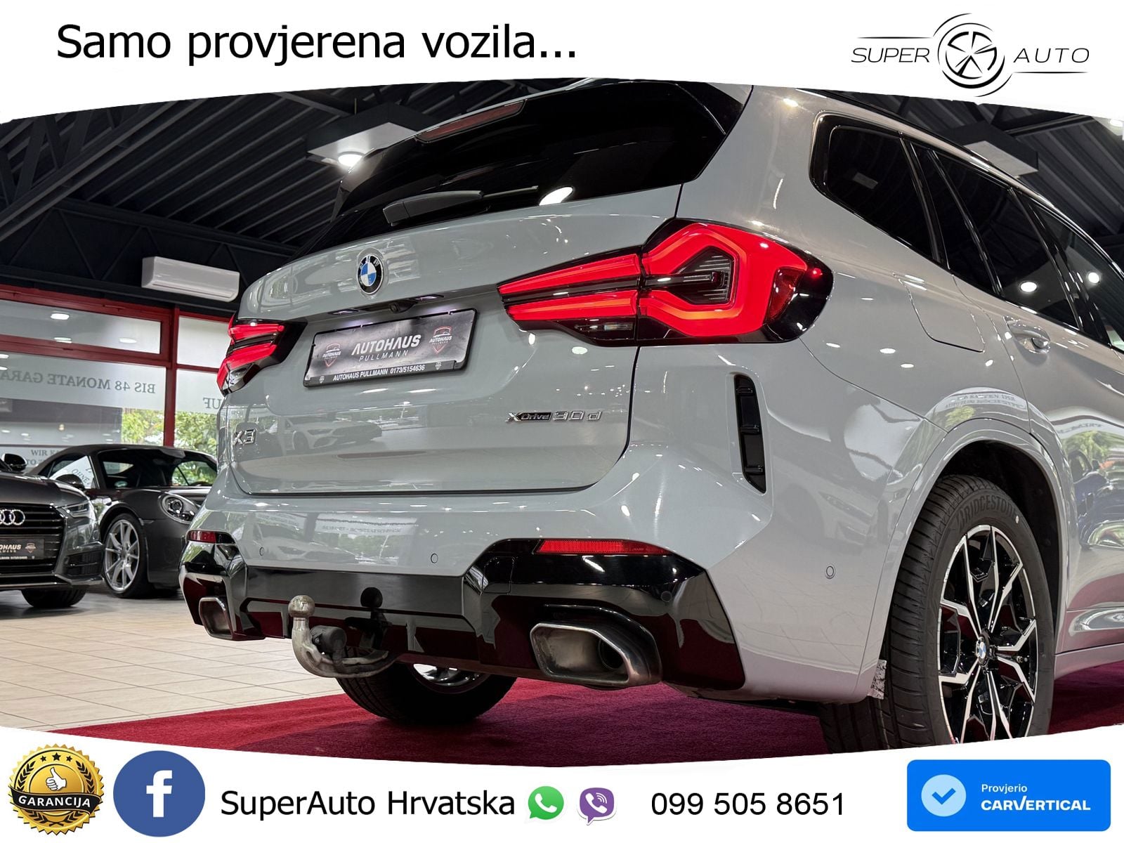 BMW X3 30d xDrive Steptronic M Sport LED+GR SJED+ACC