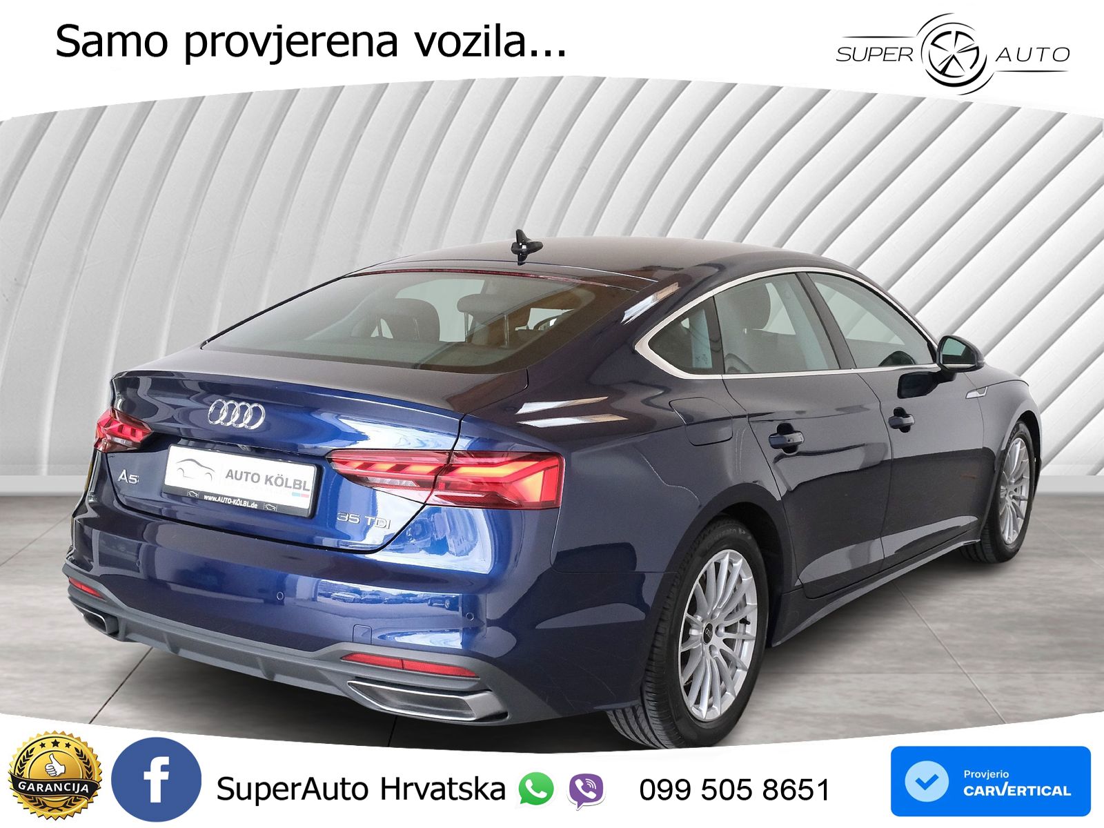 Audi A5 Sportback 35 TDI (163 KS) S tronic