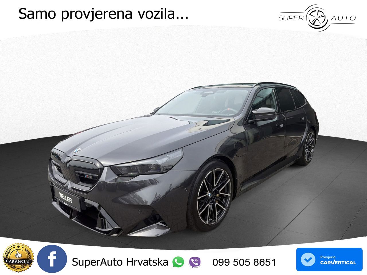 BMW M5 Touring 4.4 V8 (727 KS) xDrive Steptronic ACC+HEAD+4xGR SJED+360+PANO