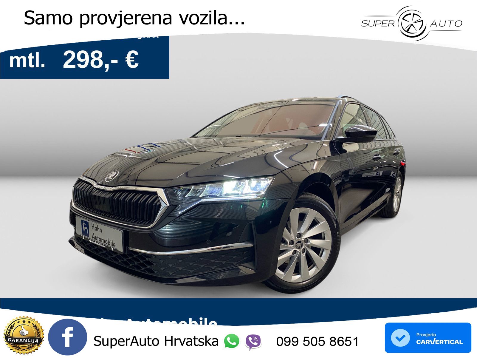 Škoda Octavia Combi 2.0 TDI (150 KS) DSG Selection LED+GR SJED+ACC