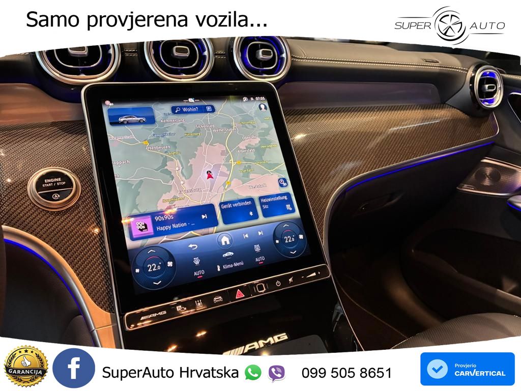 Mercedes GLC Coupe AMG 53 (449 KS) 4MATIC+ AMG SPEEDSHIFT TCT 9G ACC+HEAD+4xGR SJED+360+PANO