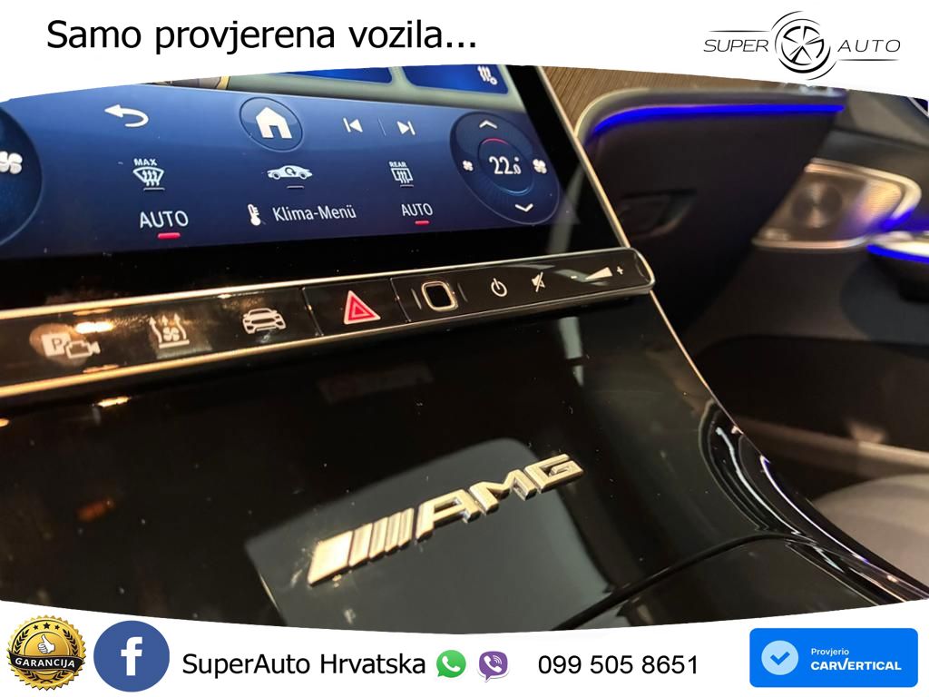 Mercedes GLC Coupe AMG 53 (449 KS) 4MATIC+ AMG SPEEDSHIFT TCT 9G ACC+HEAD+4xGR SJED+360+PANO
