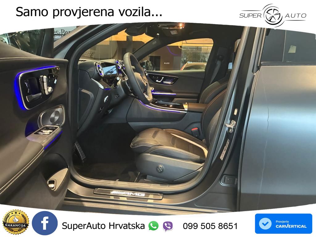 Mercedes GLC Coupe AMG 53 (449 KS) 4MATIC+ AMG SPEEDSHIFT TCT 9G ACC+HEAD+4xGR SJED+360+PANO