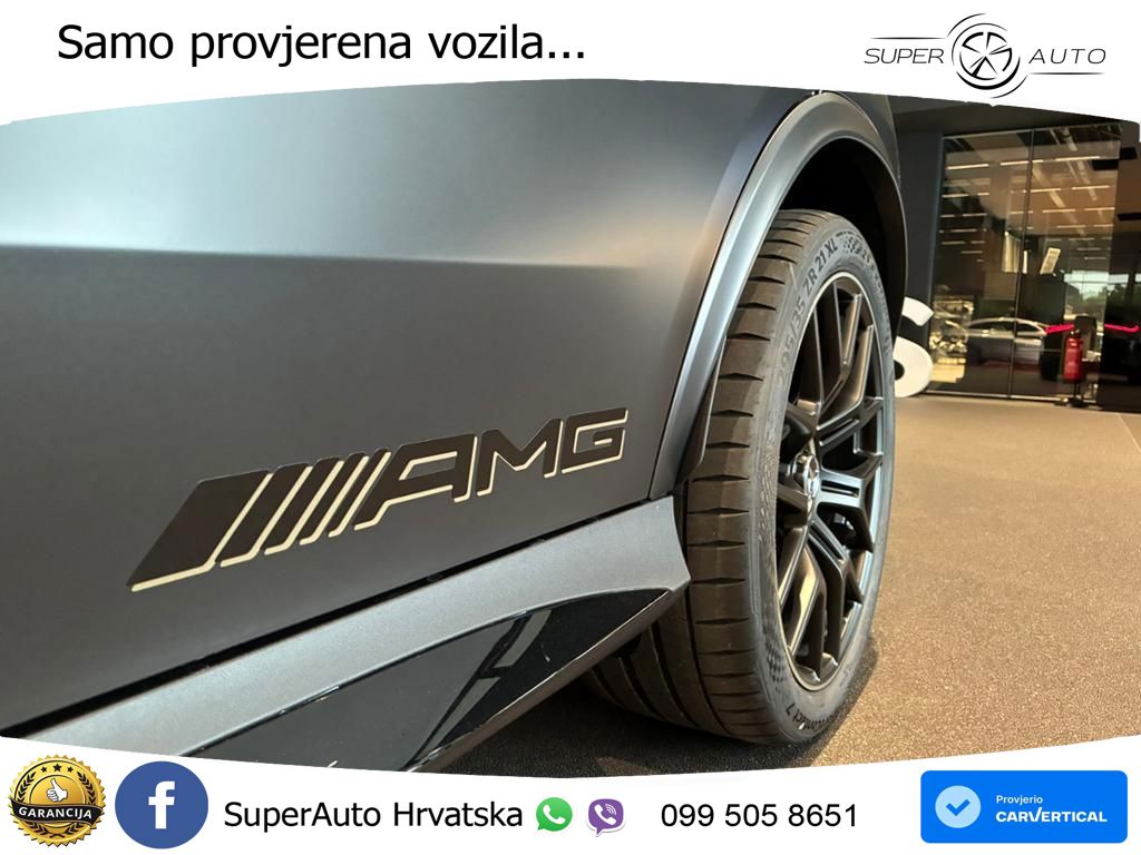 Mercedes GLC Coupe AMG 53 (449 KS) 4MATIC+ AMG SPEEDSHIFT TCT 9G ACC+HEAD+4xGR SJED+360+PANO