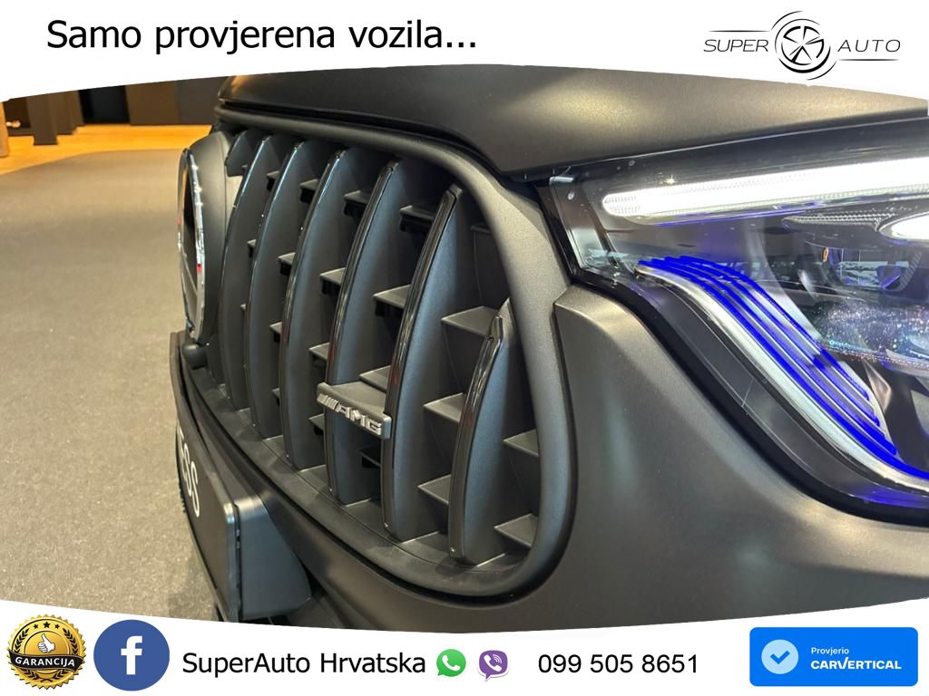 Mercedes GLC Coupe AMG 53 (449 KS) 4MATIC+ AMG SPEEDSHIFT TCT 9G ACC+HEAD+4xGR SJED+360+PANO
