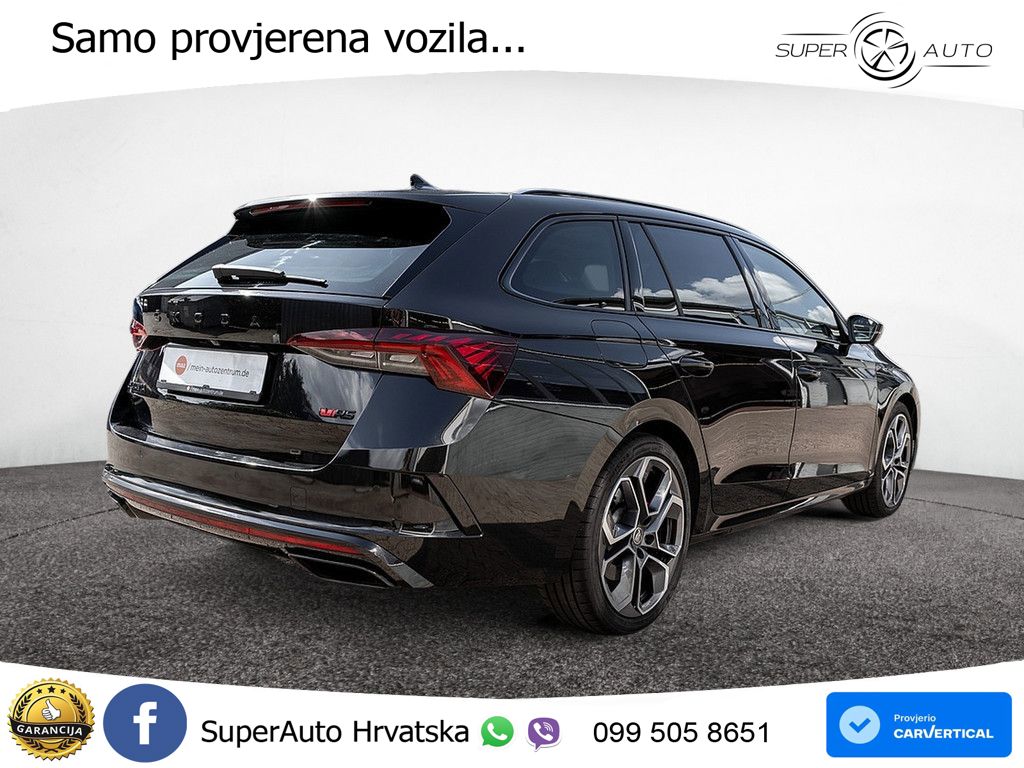 Škoda Octavia Combi RS 2.0 TSI (245 KS) DSG LED+GR SJED+ACC