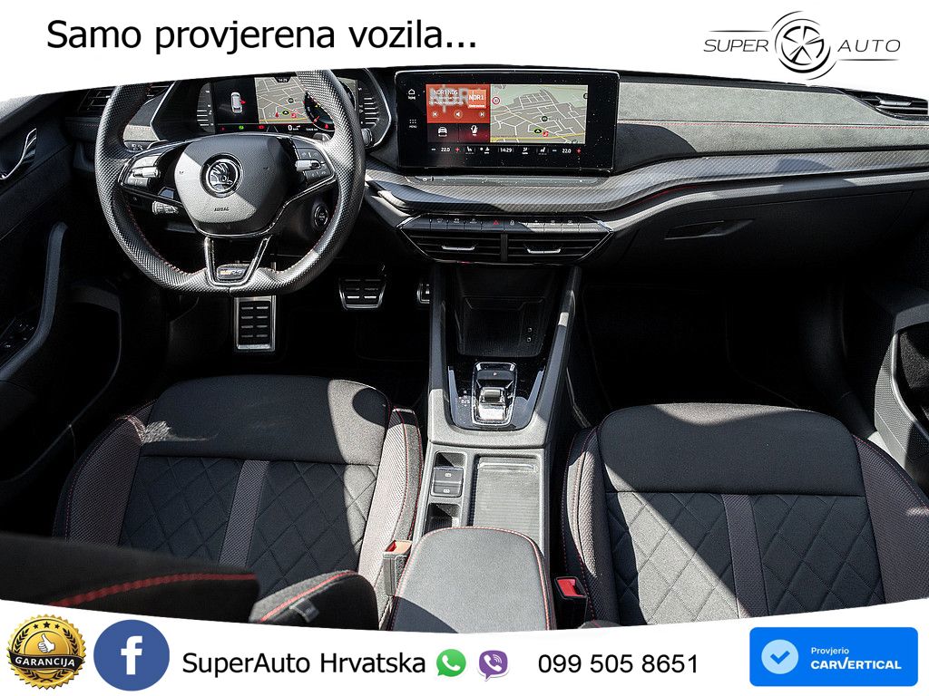 Škoda Octavia Combi RS 2.0 TSI (245 KS) DSG LED+GR SJED+ACC