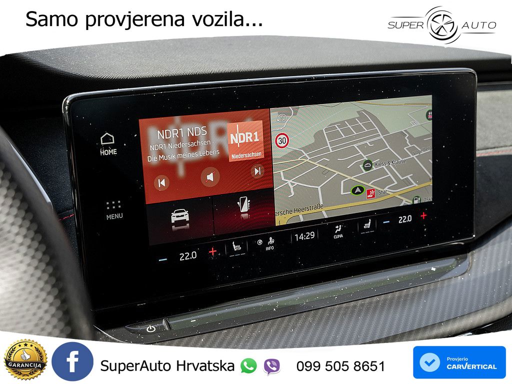 Škoda Octavia Combi RS 2.0 TSI (245 KS) DSG LED+GR SJED+ACC