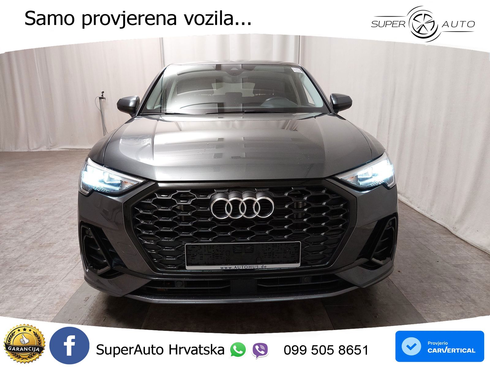 Audi Q3 Sportback 35 TDI (150 KS) S tronic S line LED+GR SJED+ACC