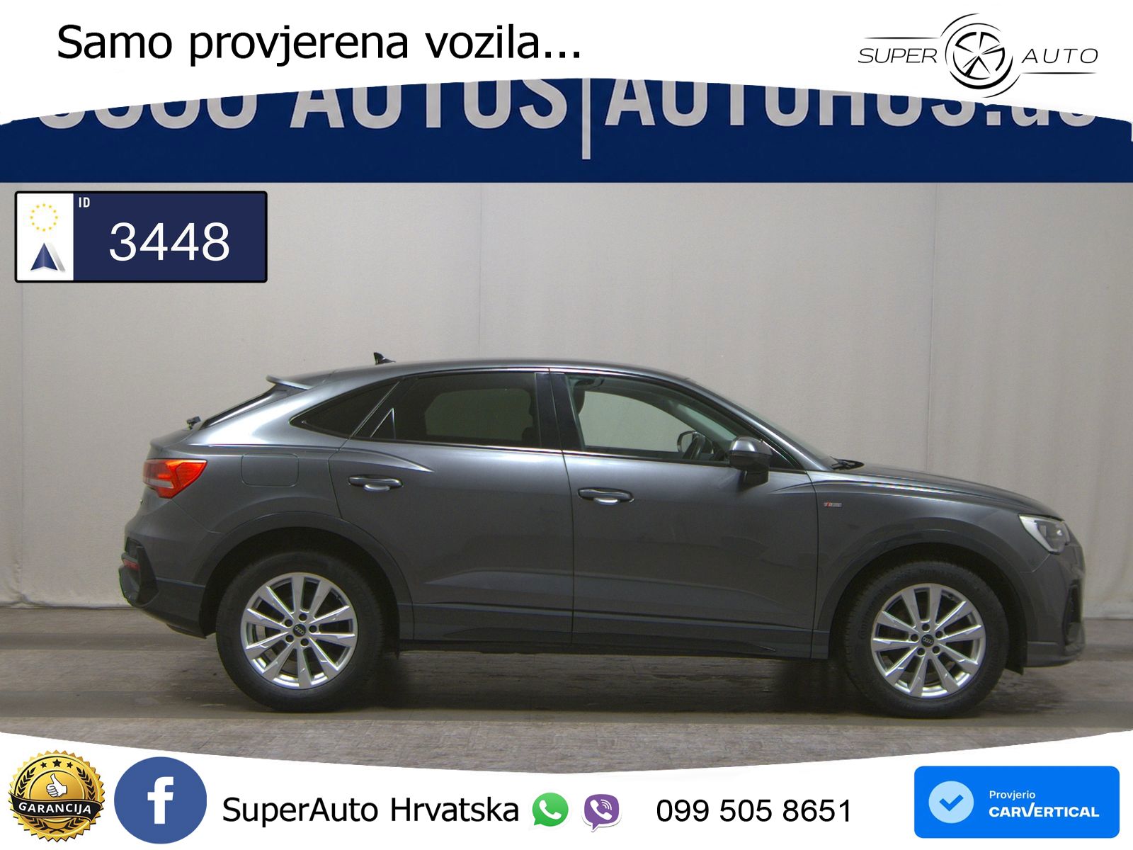 Audi Q3 Sportback 35 TDI (150 KS) S tronic S line LED+GR SJED+ACC