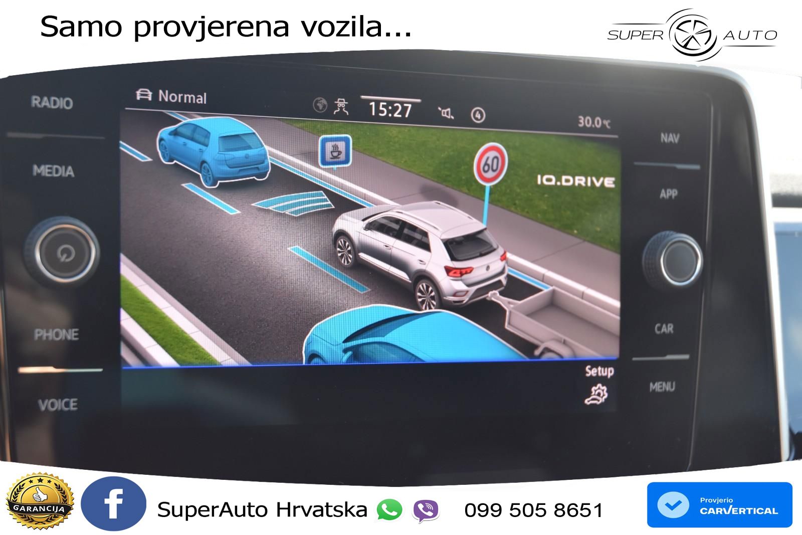 Volkswagen T-Roc I 2.0 TDI (150 KS) DSG MATRIX+GR SJED+KAM