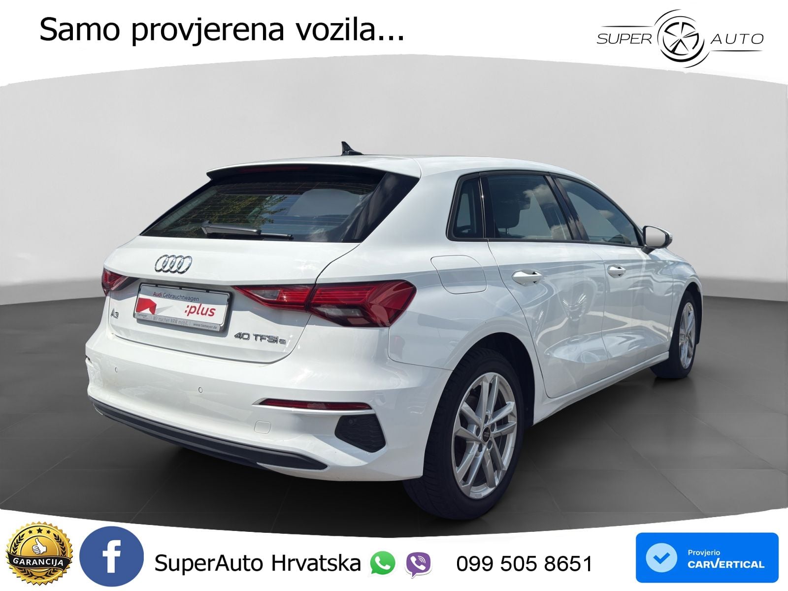 Audi A3 40 TFSIe (204 KS) S tronic