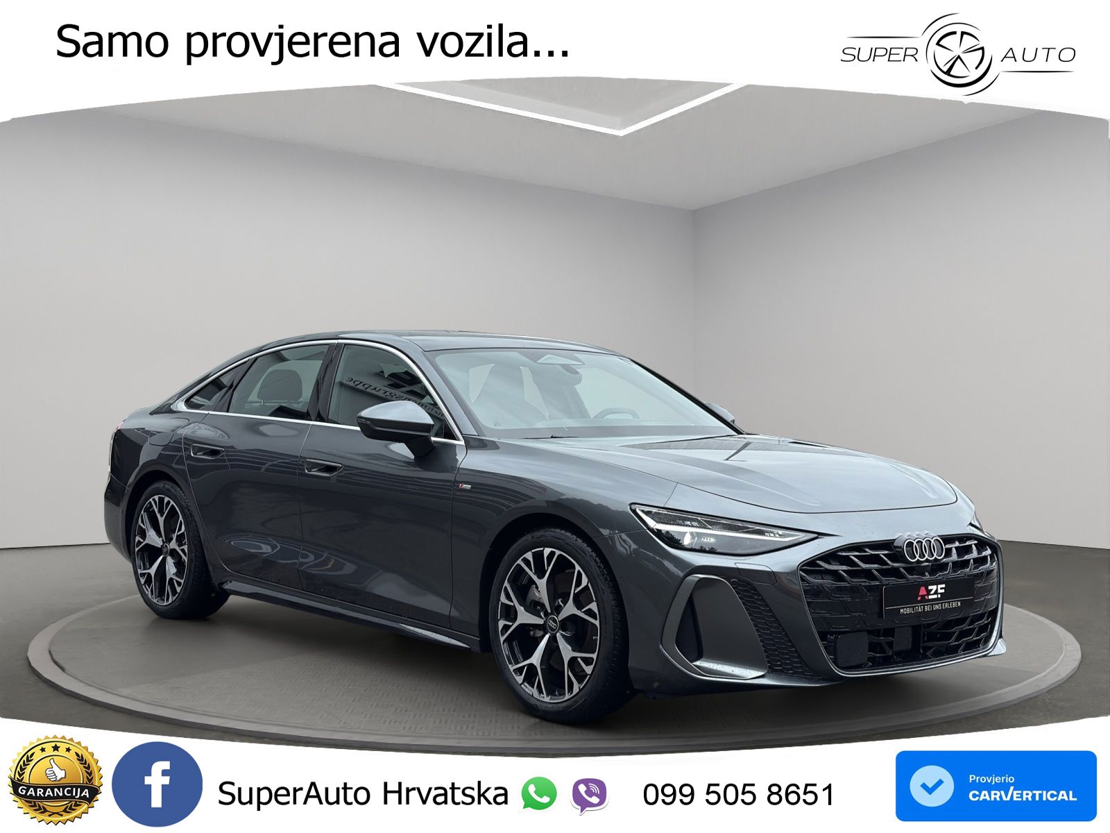 Audi A6 2.0 TDI (204 KS) quattro S tronic LED+GR SJED+ACC