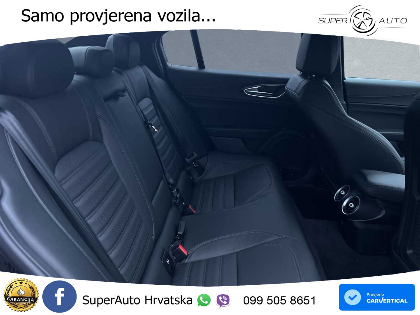 Alfa Romeo Giulia Quadrifoglio 2.9 V6 Bi-Turbo (520 KS) Automatic LED+GR SJED+ACC