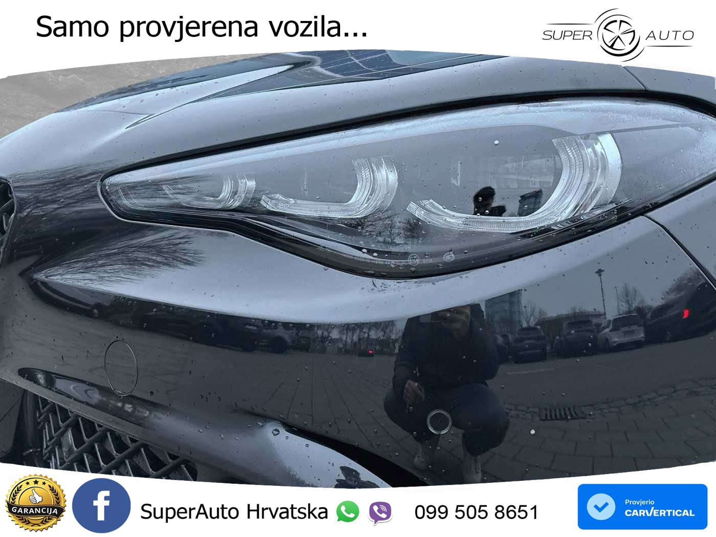 Alfa Romeo Giulia Quadrifoglio 2.9 V6 Bi-Turbo (520 KS) Automatic LED+GR SJED+ACC