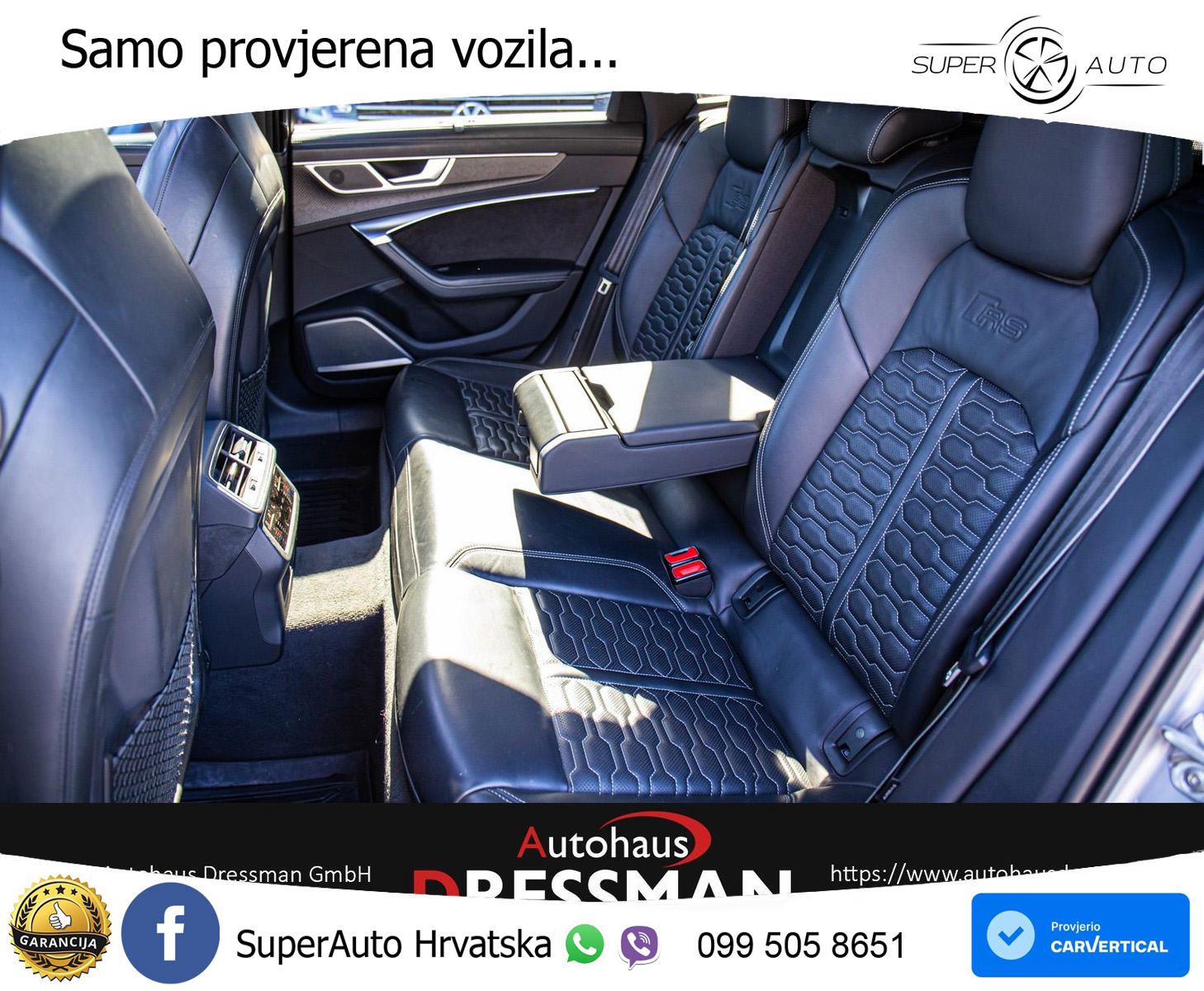 Audi RS6 Avant 4.0 TFSI V8 (600 KS) quattro Tiptronic LED+GR SJED+ACC