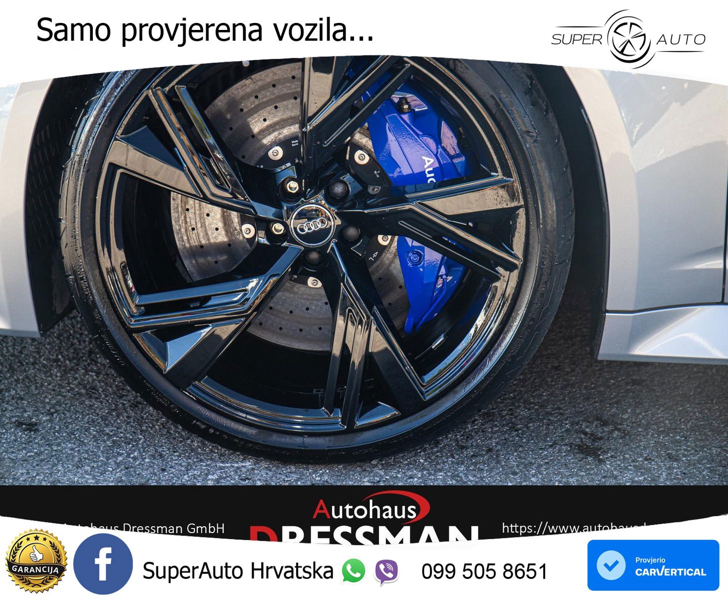 Audi RS6 Avant 4.0 TFSI V8 (600 KS) quattro Tiptronic LED+GR SJED+ACC