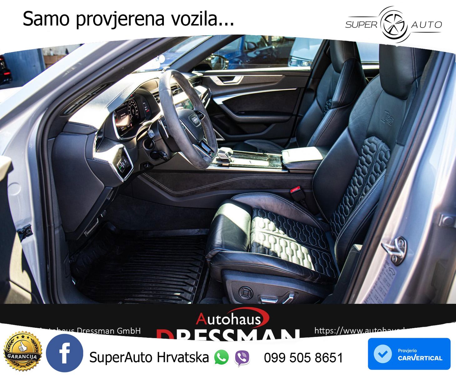 Audi RS6 Avant 4.0 TFSI V8 (600 KS) quattro Tiptronic LED+GR SJED+ACC