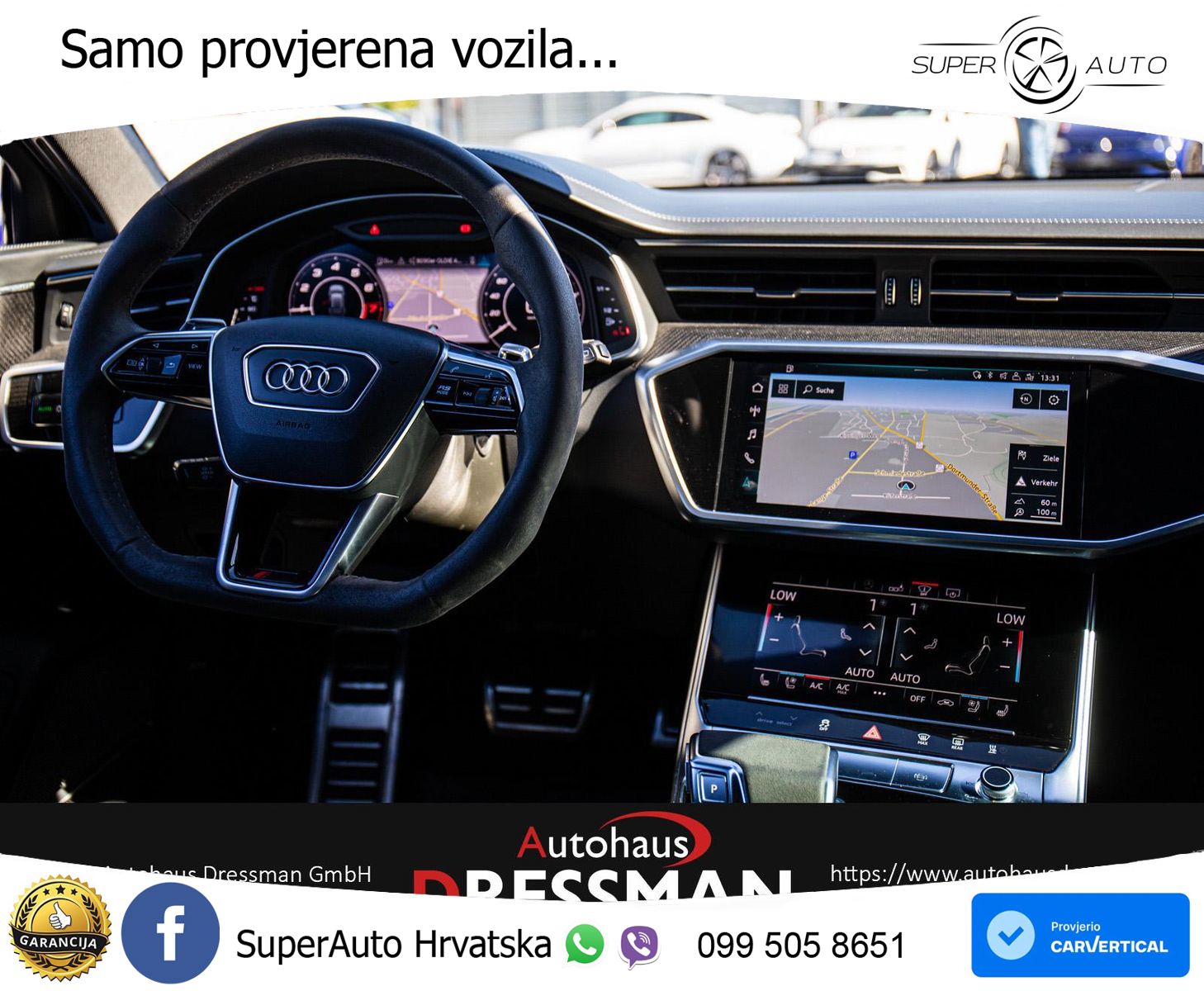 Audi RS6 Avant 4.0 TFSI V8 (600 KS) quattro Tiptronic LED+GR SJED+ACC