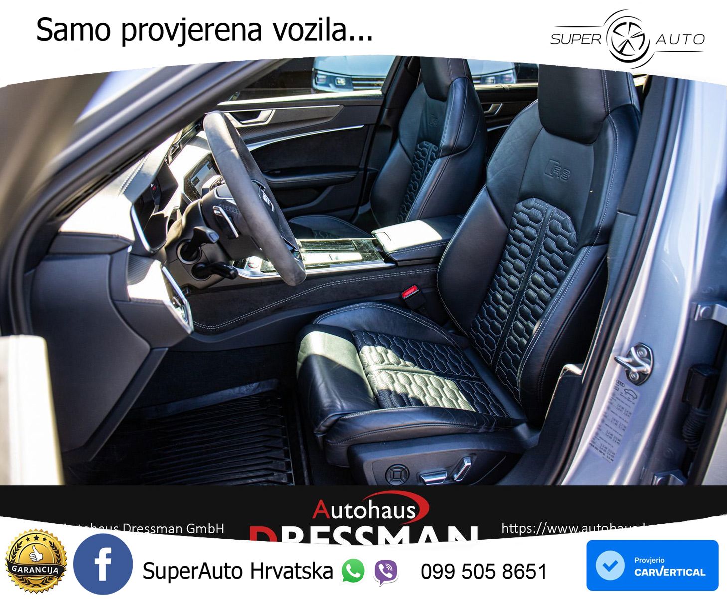 Audi RS6 Avant 4.0 TFSI V8 (600 KS) quattro Tiptronic LED+GR SJED+ACC