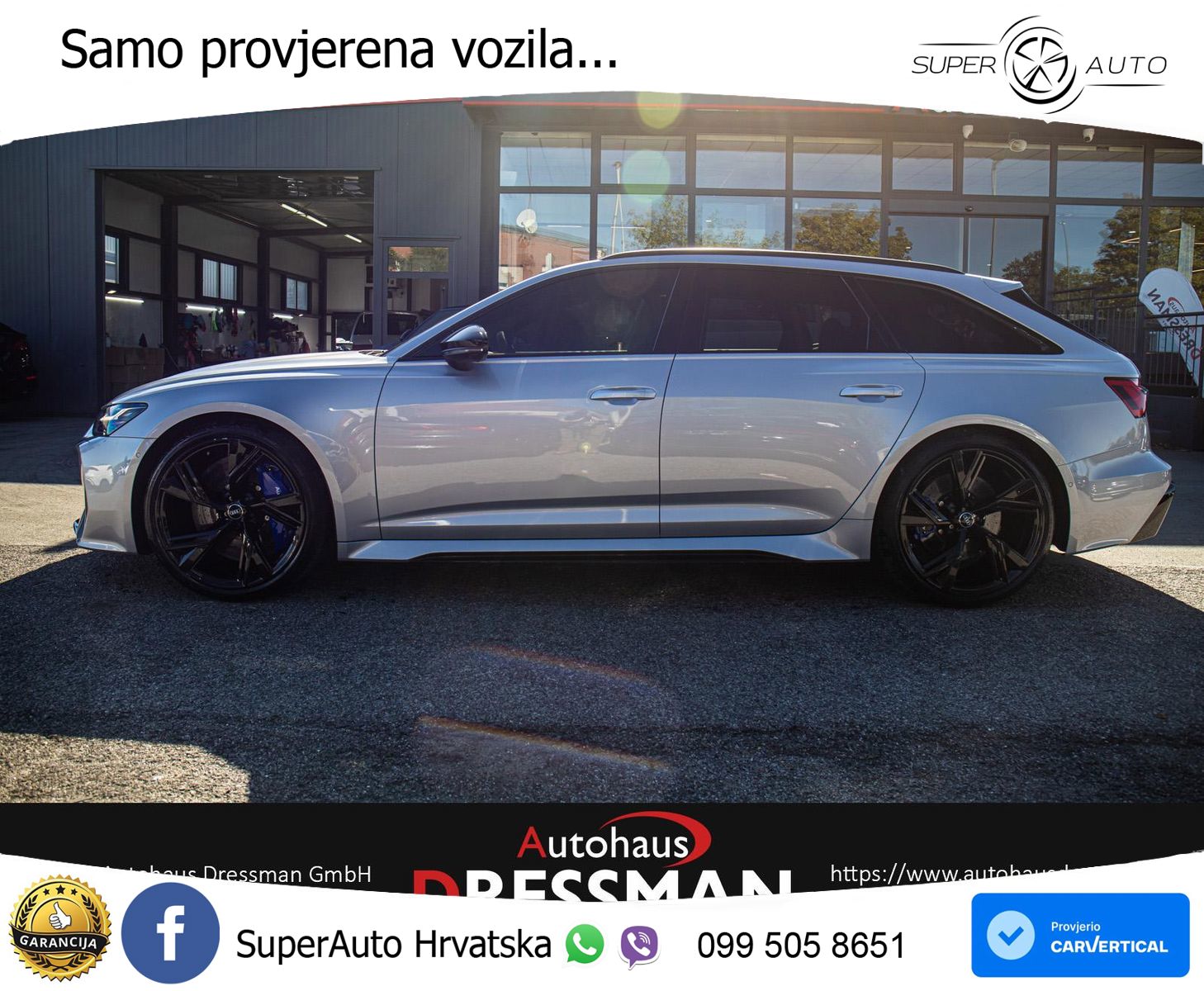 Audi RS6 Avant 4.0 TFSI V8 (600 KS) quattro Tiptronic LED+GR SJED+ACC