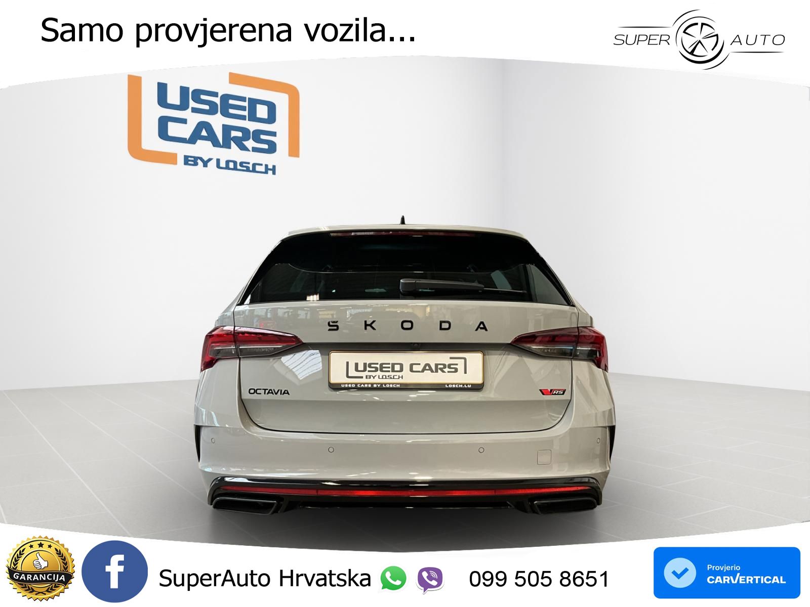 Škoda Octavia Combi RS 2.0 TSI (265 KS) DSG