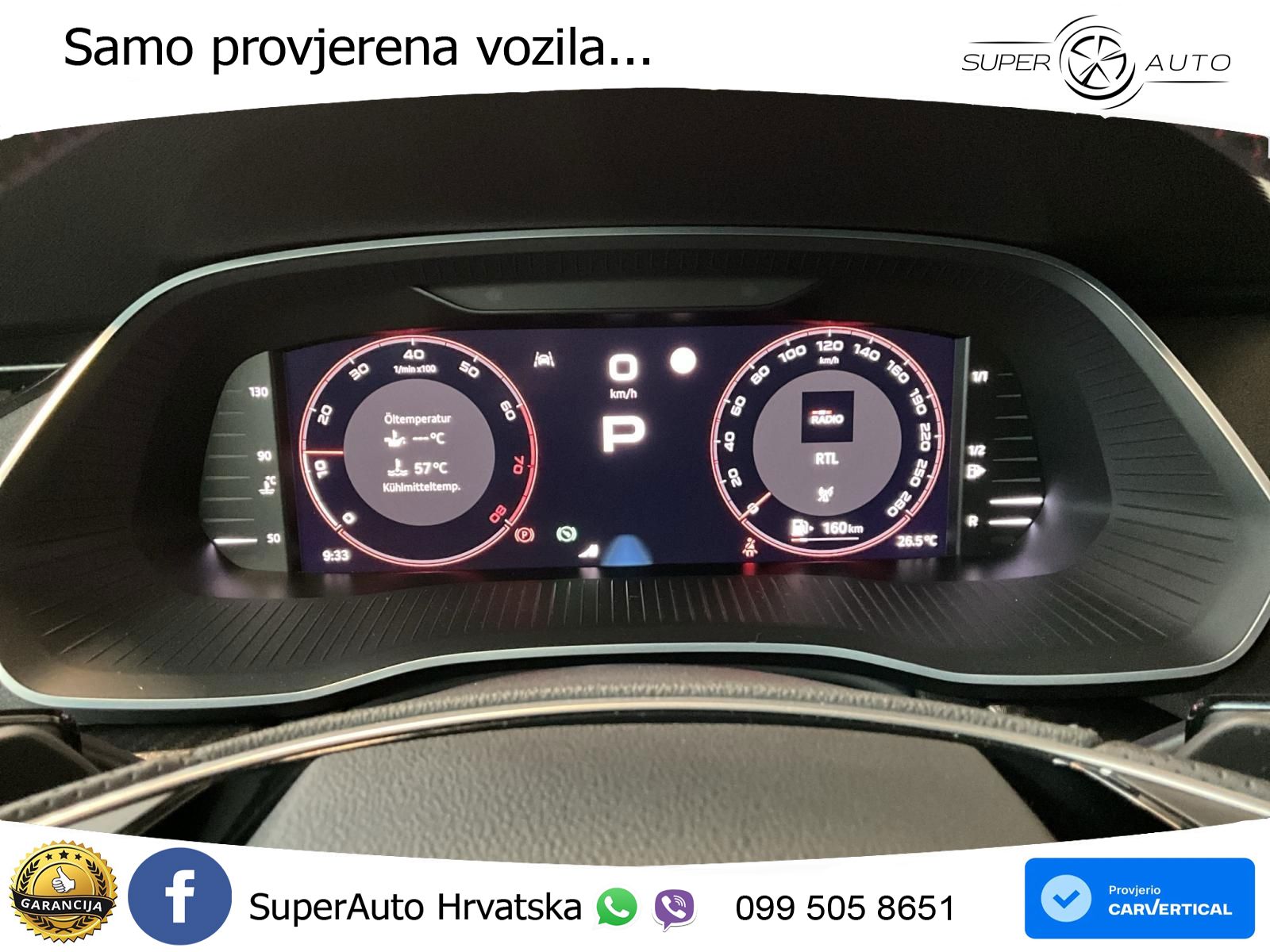 Škoda Octavia Combi RS 2.0 TSI (265 KS) DSG