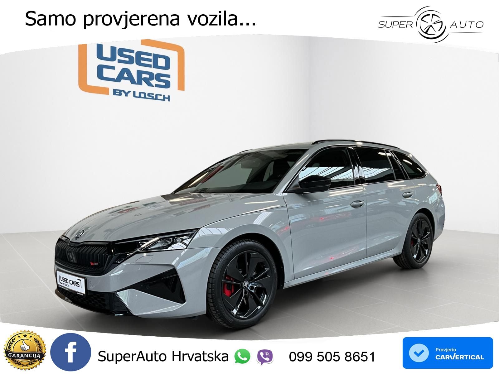Škoda Octavia Combi RS 2.0 TSI (265 KS) DSG