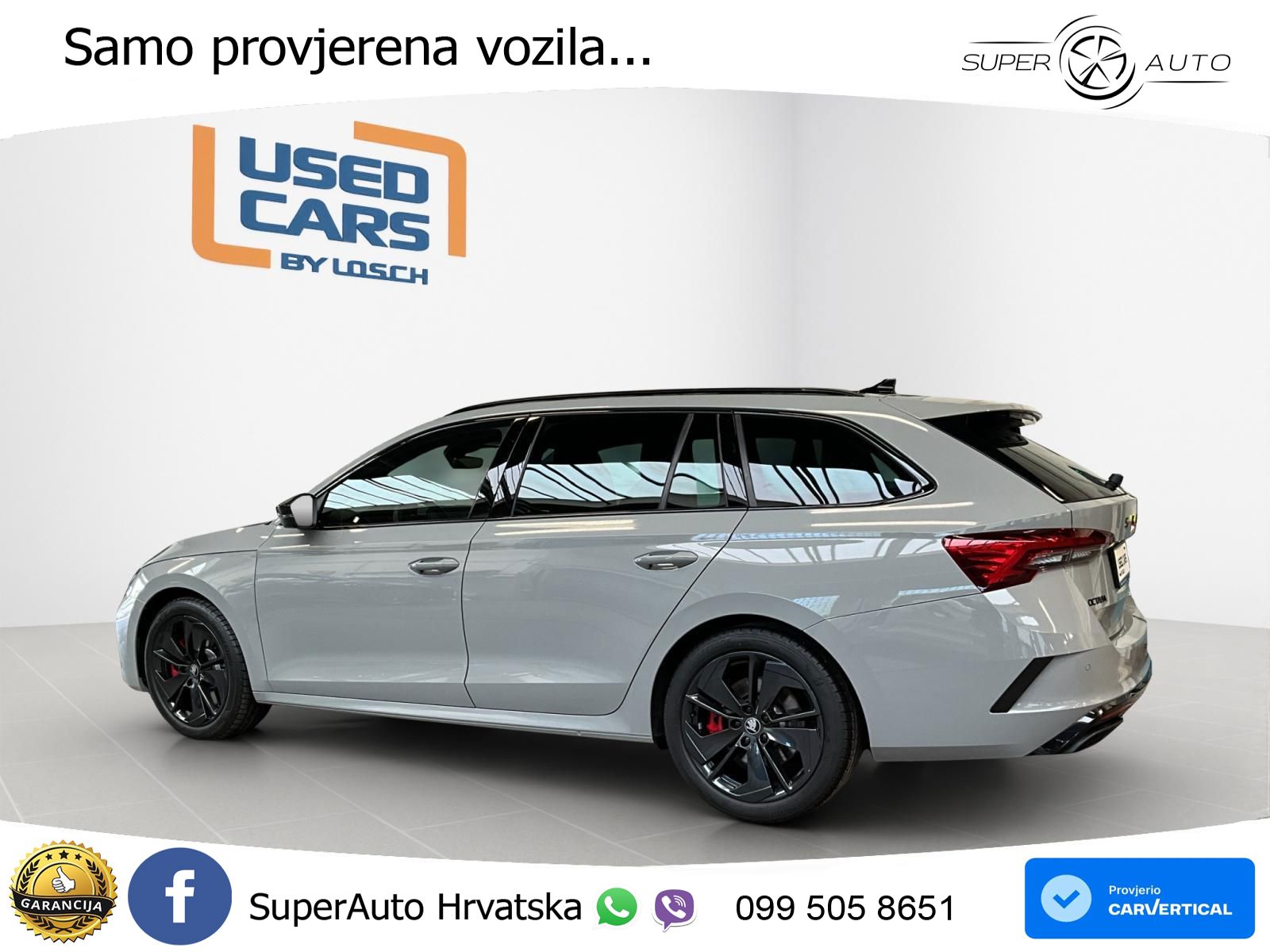Škoda Octavia Combi RS 2.0 TSI (265 KS) DSG