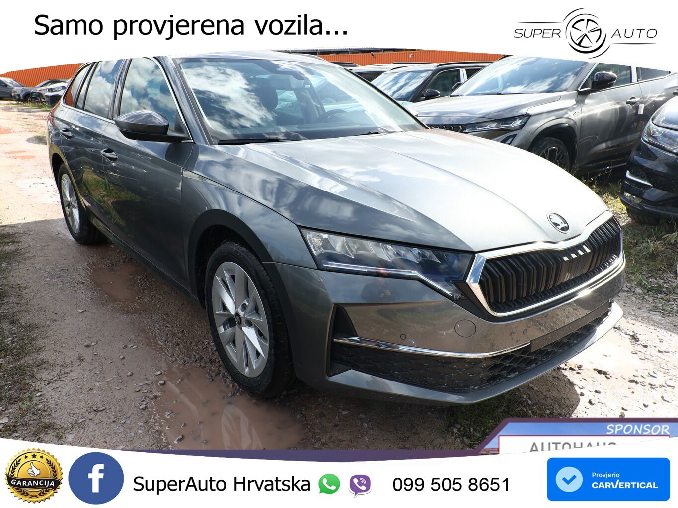Škoda Octavia Combi 1.5 TSI (150 KS) DSG LED+GR SJED+ACC
