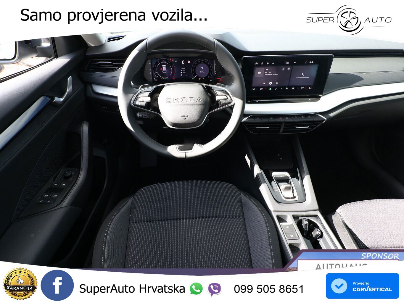 Škoda Octavia Combi 1.5 TSI (150 KS) DSG LED+GR SJED+ACC