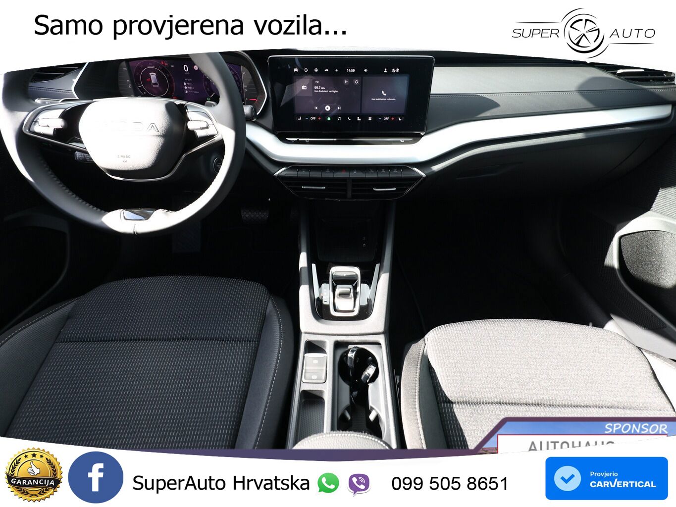 Škoda Octavia Combi 1.5 TSI (150 KS) DSG LED+GR SJED+ACC
