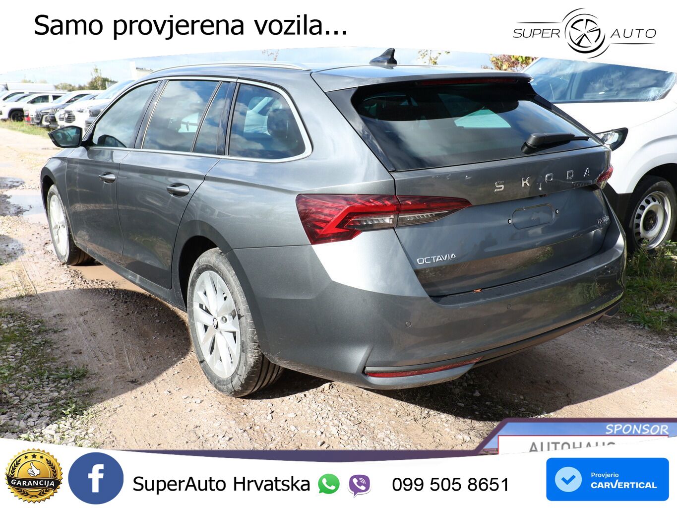 Škoda Octavia Combi 1.5 TSI (150 KS) DSG LED+GR SJED+ACC