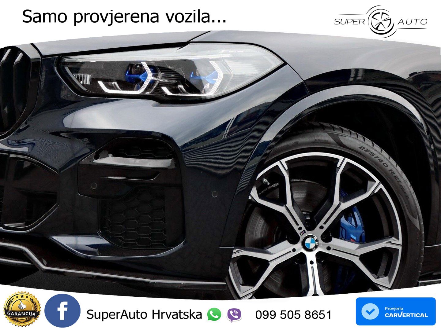 BMW X5 30d (286 KS) xDrive Steptronic M Sport LED+GR SJED+ACC