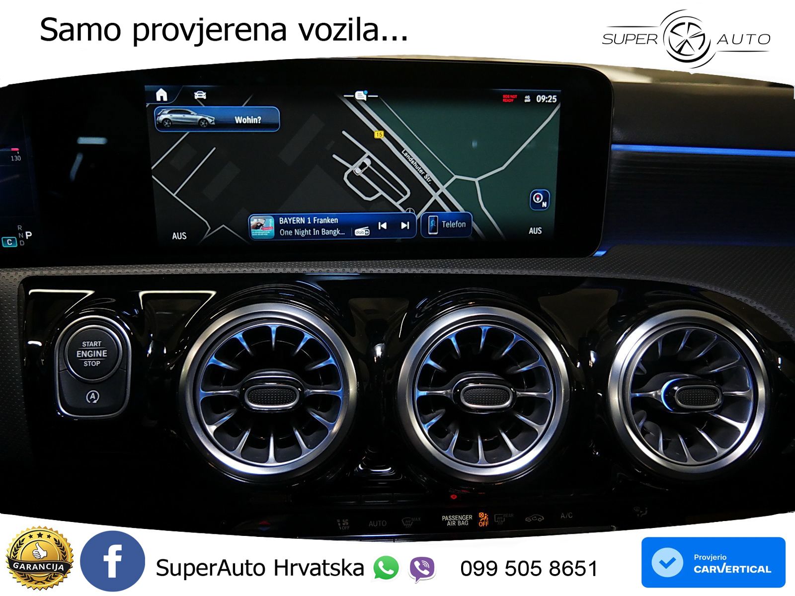 Mercedes-Benz A 200 7G-DCT MATRIX+GR SJED+KAM