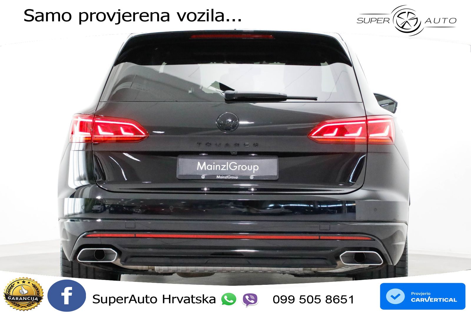 Volkswagen Touareg 3.0 V6 TDI (286 KS) 4MOTION Tiptronic R-Line ZRAČNI+ACC+GR SJED+KAM+PANO
