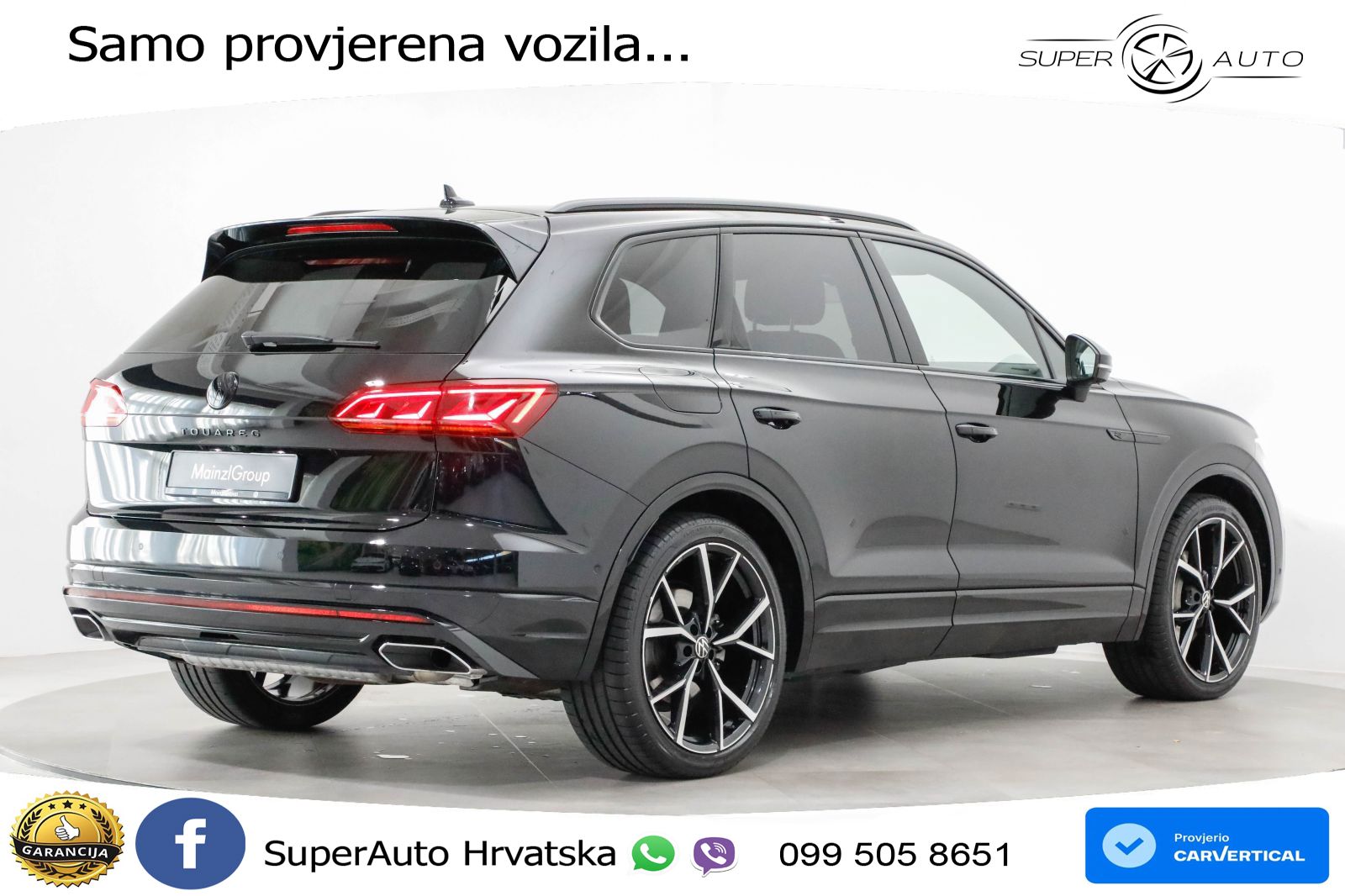 Volkswagen Touareg 3.0 V6 TDI (286 KS) 4MOTION Tiptronic R-Line ZRAČNI+ACC+GR SJED+KAM+PANO