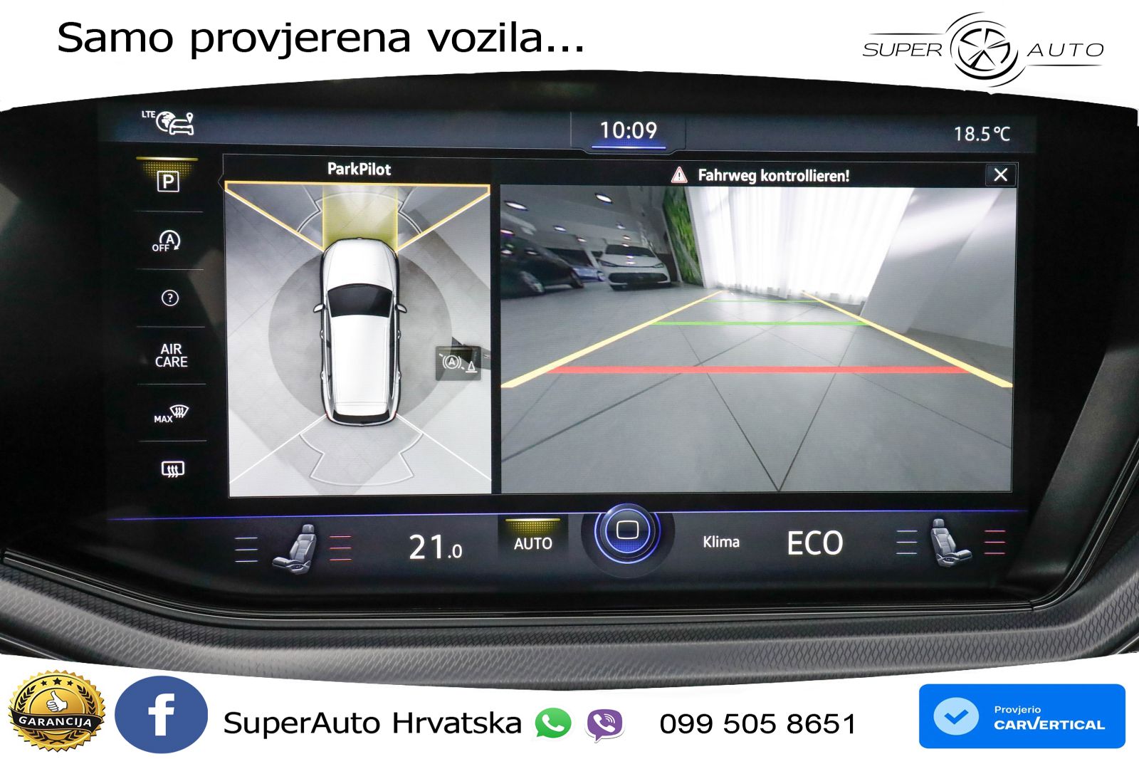 Volkswagen Touareg 3.0 V6 TDI (286 KS) 4MOTION Tiptronic R-Line ZRAČNI+ACC+GR SJED+KAM+PANO