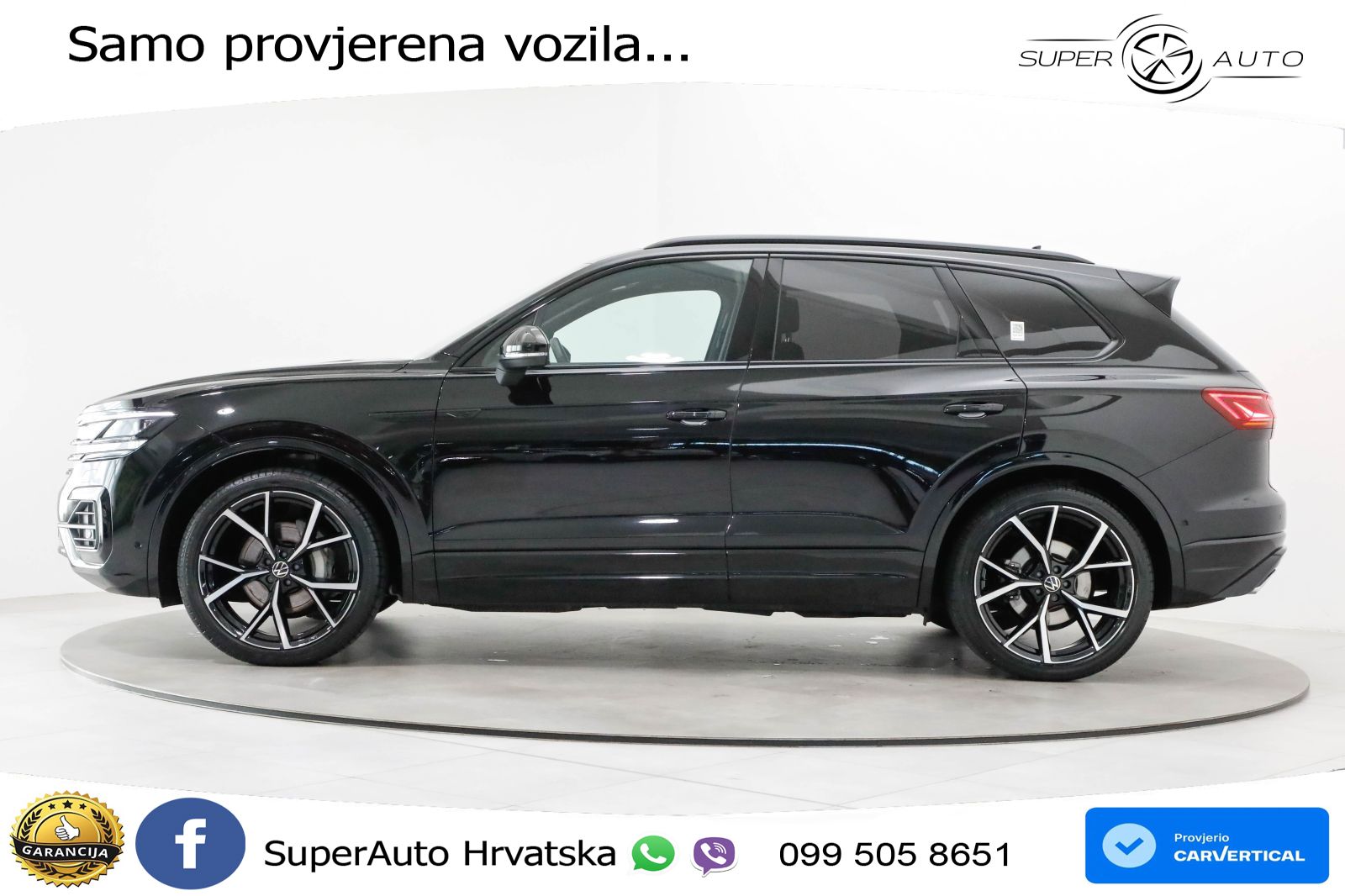 Volkswagen Touareg 3.0 V6 TDI (286 KS) 4MOTION Tiptronic R-Line ZRAČNI+ACC+GR SJED+KAM+PANO
