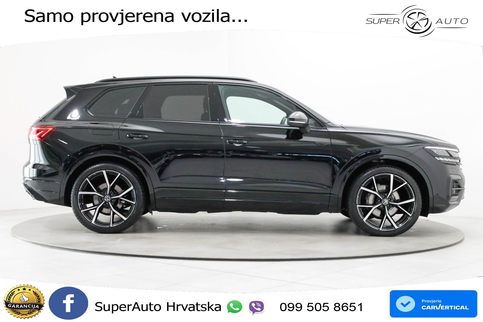 Volkswagen Touareg 3.0 V6 TDI (286 KS) 4MOTION Tiptronic R-Line ZRAČNI+ACC+GR SJED+KAM+PANO
