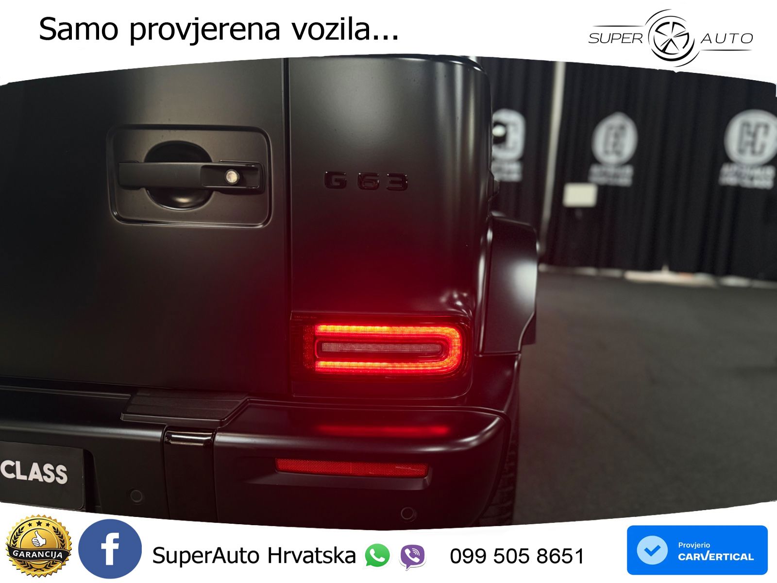 Mercedes AMG G 63 Long V8 (585 KS) 4MATIC 9G-TRONIC AMG SPEEDSHIFT PLUS ACC+GR SJED+360+PANO