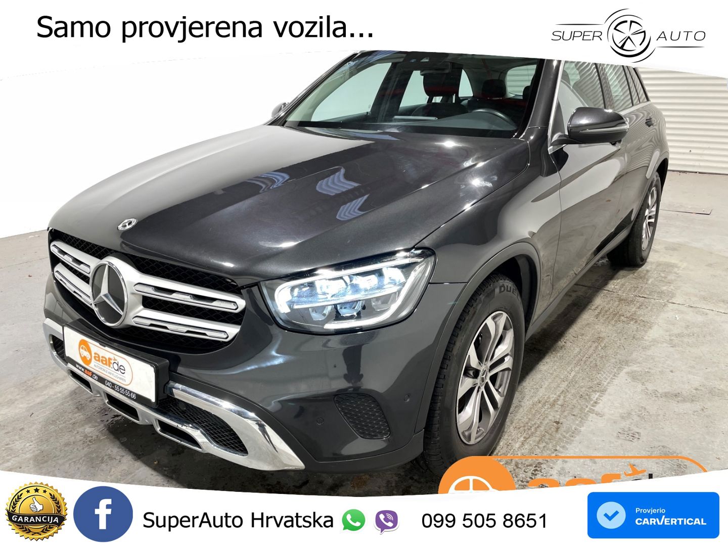 Mercedes GLC 220d (194 KS) 4MATIC G-TRONIC LED+GR SJED+ACC