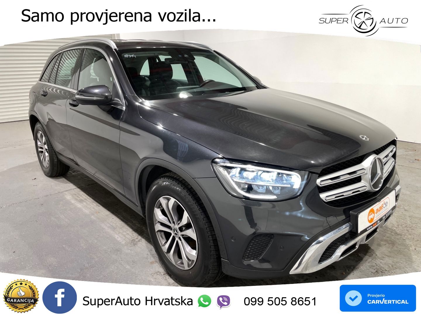 Mercedes GLC 220d (194 KS) 4MATIC G-TRONIC LED+GR SJED+ACC