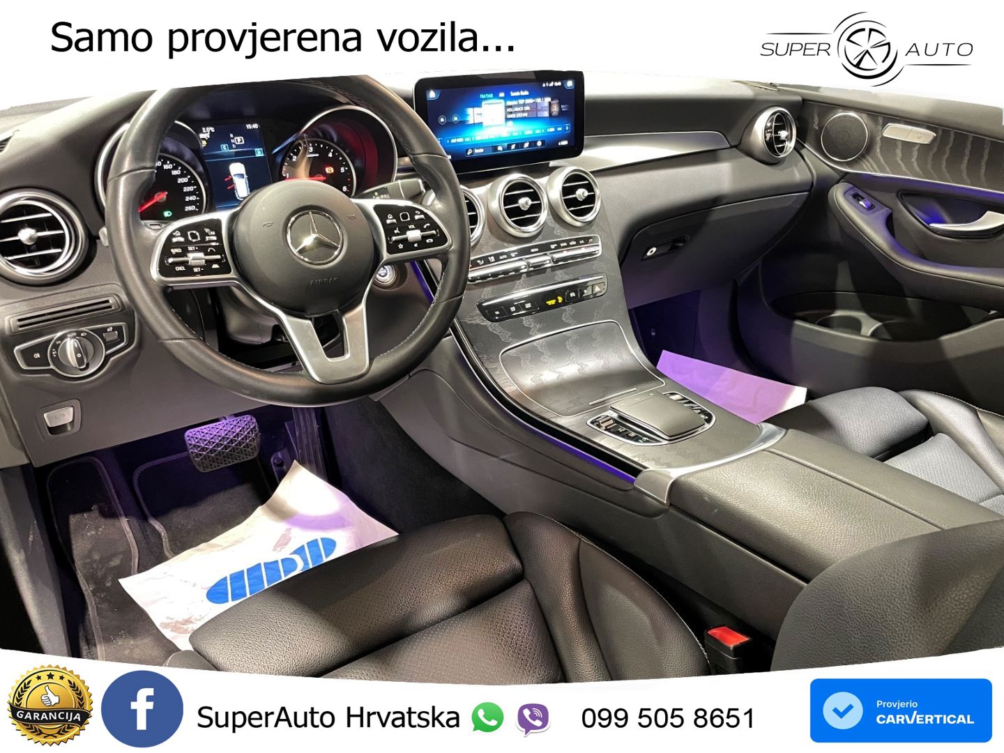Mercedes GLC 220d (194 KS) 4MATIC G-TRONIC LED+GR SJED+ACC