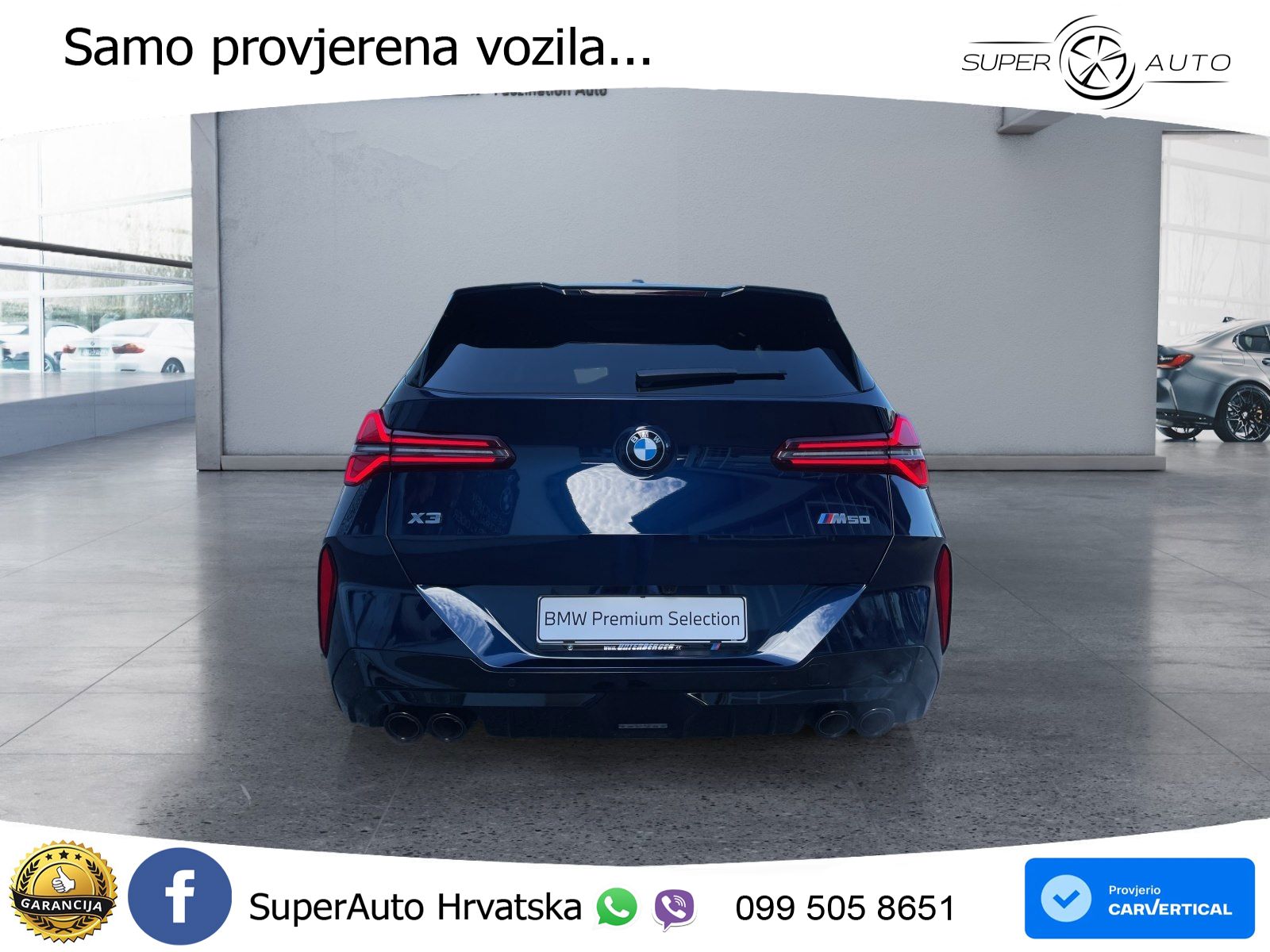 BMW X3 M50 xDrive Steptronic M Sport LED+GR SJED+ACC