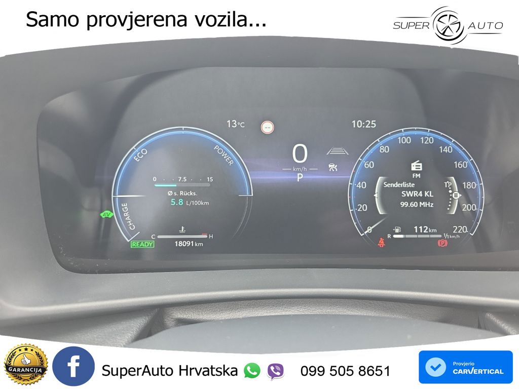 Toyota C-HR 2.0 (198 KS) Hybrid e-CVT LED+GR SJED+ACC