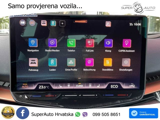 Cupra Tavascan 82 kWh (286 KS) MATRIX+GR SJED+KAM