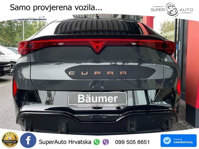 Cupra Tavascan 82 kWh (286 KS) MATRIX+GR SJED+KAM